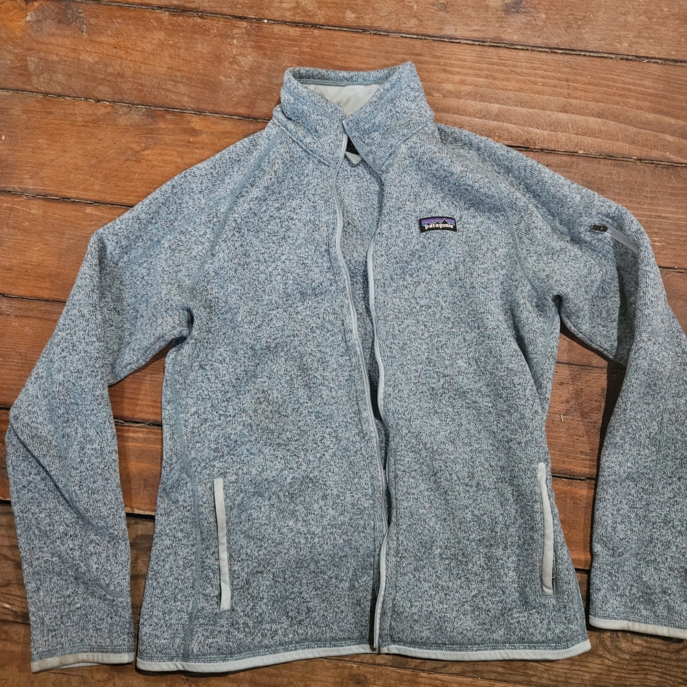 Patagonia Blue-Gray Full-Zip Jacket